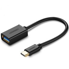 UGREEN 綠聯 Techman 綠聯 USB 3.0 OTG 傳輸線, 黑色, 1個