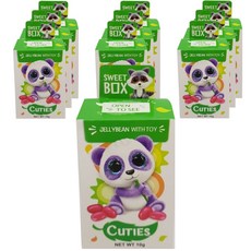 雷根糖+熊貓玩具公仔, 10克, 10片