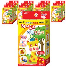 아모스 아이도우 기린만들기 컬러점토 12p, 혼합 색상, 30g, 1개