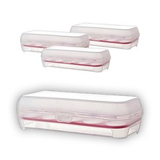 Block Mart 廚房露營 10 蛋盒 4p, 紅色的