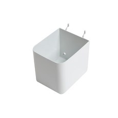 까사마루 매직 타공판 다용도 꽂이 75x90x80mm, 1개, 화이트