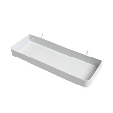 까사마루 매직 타공판 다용도 선반 280x90x30mm, 1개, 화이트