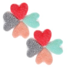 youhouse Nandalla 雙層愛心壓克力菜瓜布, 4入, 2套