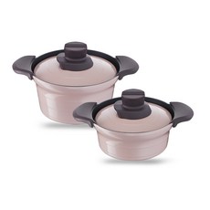 테팔 트레져 IH 인덕션 냄비세트 2종, 혼합 색상, 뚝배기 18cm + 찌개 냄비 20cm