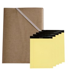 Sonoma 67 軟記事本 A4 + Legal Pad A4 50 張 x 5p 隨機出貨, 灰色的, 1套