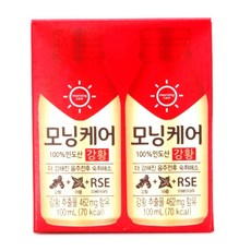 모닝케어 강황 숙취해소음료, 100ml, 2개
