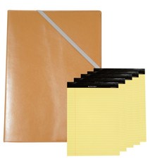 Sonoma 68 軟記事本 A4 + Legal Pad A4 50 張 x 5p 隨機出貨, 淺褐色的, 1套