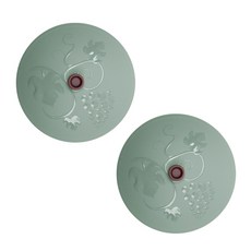 FLaITO 矽膠碗蓋, 卡其色, 2個