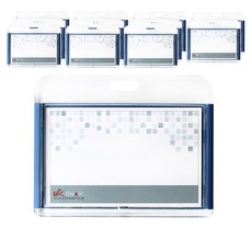 VIC DREAM 壓克力識別證套 橫式, 藍色, 12件