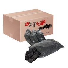 연희목재 바베큐참숯 망그로브, 800g, 4개