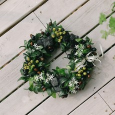 ASPASIA 木炭橄欖花圈, 混色