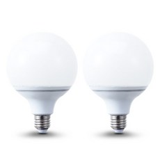 cityo LED PC球型燈泡 11W, 黃光, 2入