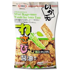 마루에스 미니 이카고로모 와사비간장맛 스낵, 27g, 1개