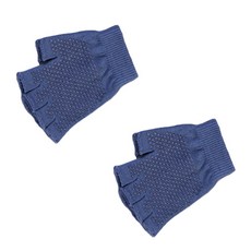 THE SIRUP 防滑瑜珈手套 2入, 藍色