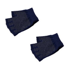 THE SIRUP 防滑瑜珈手套 2入, 海軍