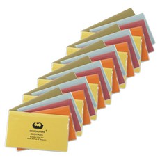 YANGJISA Golden Goose 現金簿 90 x 155 毫米, 隨機發貨, 60件