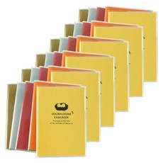 YANGJISA Golden Goose 現金簿 101 x 144 毫米, 隨機發貨, 60件