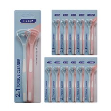 Life Plus情侶舌苔清潔器 2入, 12件