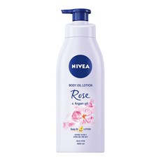 NIVEA 妮維雅 植物精華油身體乳 浪漫玫瑰香, 400ml, 1瓶