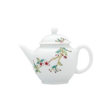 Radeuk Jeongdeukjin粉彩圖畫茶詩茶壺 jdz-fthh-001, 混色, 50毫升