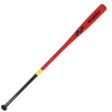 NINE 球棒 B418-BKRD, 手柄（黑色），頭部（紅色）
