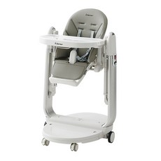 한샘 아드망 유아식탁의자 스윙형, 그레이