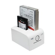 nexi USB3.0 2槽 硬碟擴充座 NX-608U30W, 14336GB, 白色