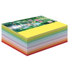 paperculture Eco Pastel 彩色紙 120g 10色混合 A4, 400張