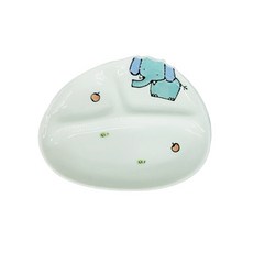 폴스카 타지미키즈 3칸나눔식판, 코끼리, 1개