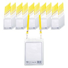 Ongdalsaem 國內 Pyeonhan 銘牌垂直 95 x 122 毫米, 黃色的, 100件