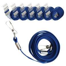 양고리 슬링 명찰줄 9mm, 청색, 100개