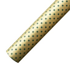 POPO FANCY 小圓點紙捲包裝紙 20m, 綠色, 1個