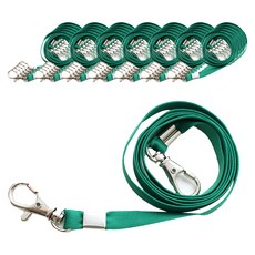 붕어고리 슬링 명찰줄 9mm, 녹색, 100개