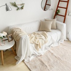 CASA VERDE 白色沙發套, 白色, 1個