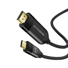 Mcdodo 麥多多 Type-C to HDMI 鏡像連接線 黑色, 1個, 2m