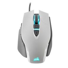 CORSAIR 海盜船 M65 RGB ELITE 鼠標 RGP0072, 白色的