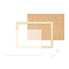 belif 框架豪華珠寶十字繡木框架 20 x 25cm, 道格拉斯, 1組