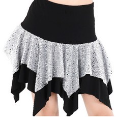 dancedome 圍裹裙 LDL1100, 銀色