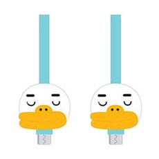 카카오프렌즈 5핀 USB 충전케이블 1m, 2개