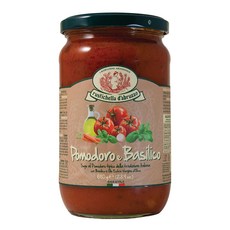 rustichella d'abruzzo 蕃茄羅勒義大利麵醬, 680克, 1個