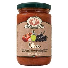 rustichella d'abruzzo 蕃茄橄欖義大利麵醬, 270g, 1罐