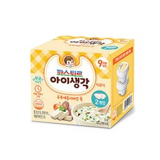 파스퇴르 아이생각 죽 이유식 후기 180g, 두부 + 새송이버섯 혼합맛, 1개