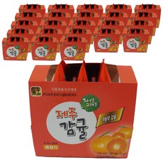 우리농 자연그대로 제주 감귤 주스, 125ml, 72개