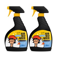 金剛寵物除臭劑 嬰兒爽身粉香, 1L, 2個