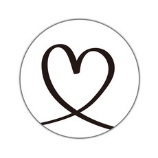 구뜨케이스 스마트폰 엑세서리 굿톡 러브, 유앤미블랙, 1개