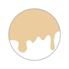 구뜨케이스 스마트폰 엑세서리 굿톡 팬톤 페인팅, Soy Bean, 1개