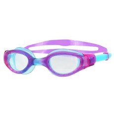 조그스 아동용 팬텀 엘리트 주니어 물안경 306593, Purple + Light Blue + Clear, 1개