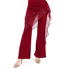 dancedome 肚皮舞服 LDP1900, 酒紅色