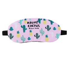 Easy Warm CACRUS涼感眼罩 粉色, 1件, 1個