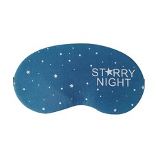 Easy Warm 晚安冰敷眼罩 藍色, 1入, 1個